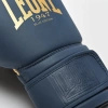 Zestaw Rękawice Leone Blue Edition + bandaże + szczęka