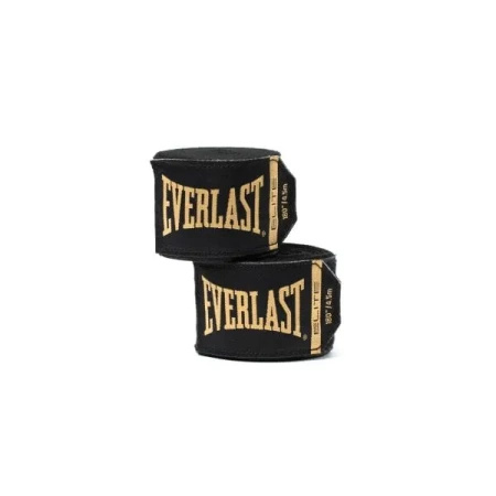 Everlast bandaże bokserskie Elite czarne 4,5 m