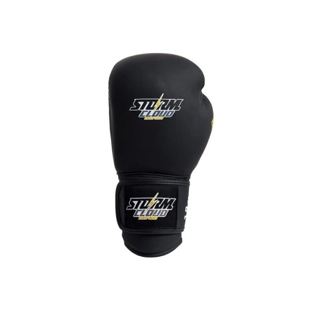 Zestaw Rękawice StormCloud Boxing Pro czarne + bandaże + szczęka