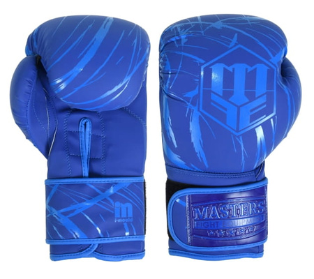 MASTERS Rękawice bokserskie RPU-BLUE