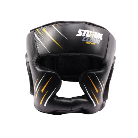 StormCloud Kask Bokserski StarFall Czarno-Żółty