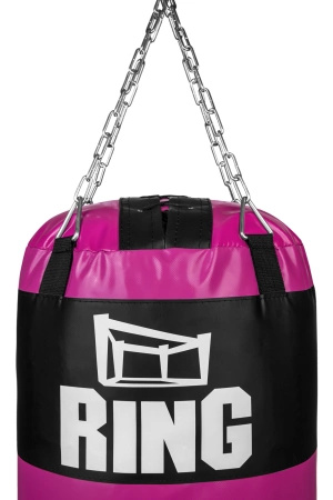 Ring worek bokserski Super różowy 120x35 cm 25 kg
