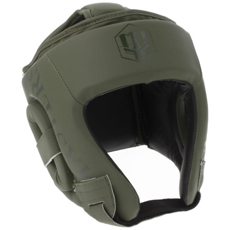 Masters Kask bokserski KTOP-PU-MATT zielony