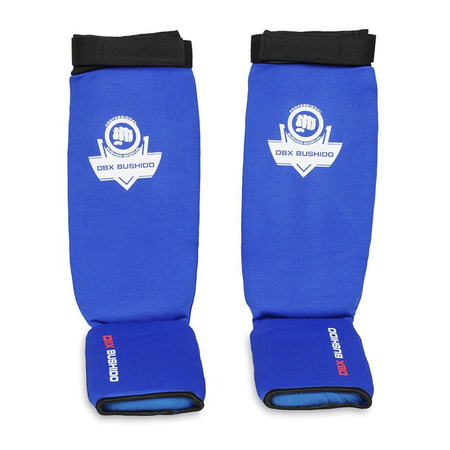 DBX Bushido Ochraniacze piszczeli Shinrage Blue