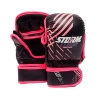 StormCloud Rękawice do MMA Lynx Sparingowe Czarno-Różowe 7oz