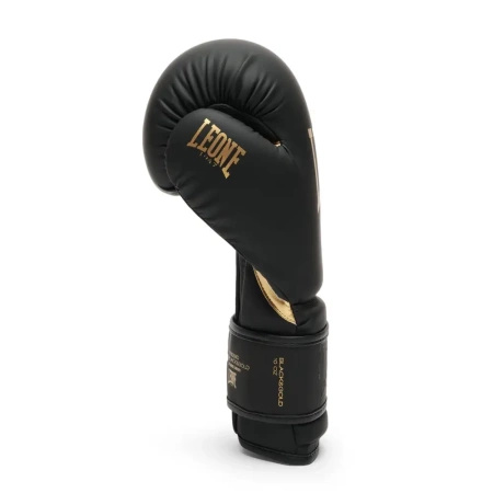 Zestaw Rękawice Leone BLACK&GOLD + bandaże + szczęka