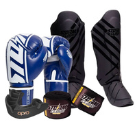 Zestaw startowy do kickboxingu StormCloud Bolt 2.0 Niebieskie