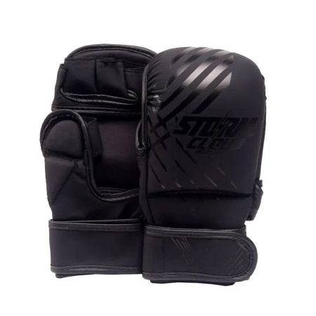 StormCloud Rękawice do MMA Lynx Sparingowe Czarne 7oz