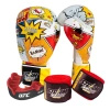 Zestaw Rękawice StormCloud Boxing Pro Semtex + bandaże + szczęka
