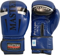 MASTERS Rękawice bokserskie RPU-FT WAKO niebieskie