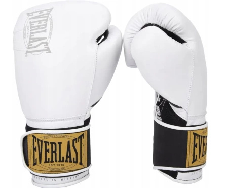 Everlast Rękawice bokserskie 1910 Pro Białe