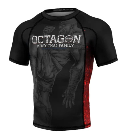 Octagon Rashguard PREMIUM Muay Thai Family