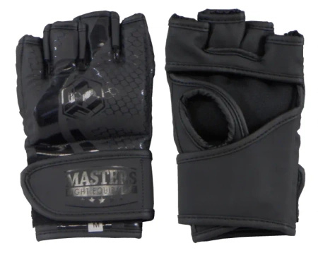 Masters Rękawice do MMA GFT-MATT-BLACK