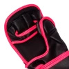 StormCloud Rękawice do MMA Lynx Sparingowe Czarno-Różowe 7oz