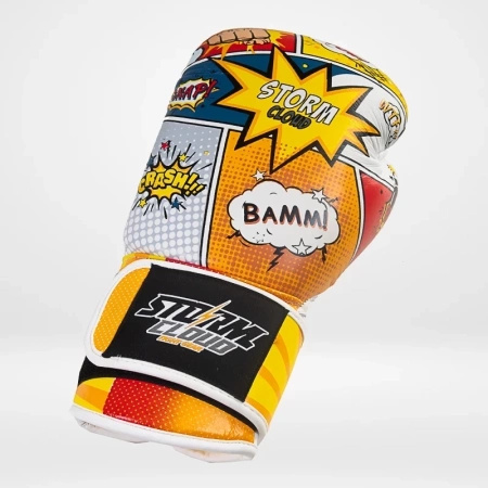 Zestaw Rękawice StormCloud Boxing Pro Semtex + bandaże + szczęka