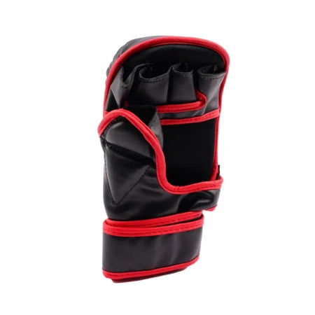 StormCloud Rękawice do MMA Lynx Sparingowe Czarno-Czerwone 7oz