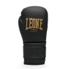Zestaw Rękawice Leone BLACK&GOLD + bandaże + szczęka