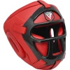 RDX Kask bokserski HGX-T1 z kratką czerwony