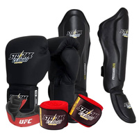 Zestaw Startowy do Muay Thai StormCloud Blizzard czarne