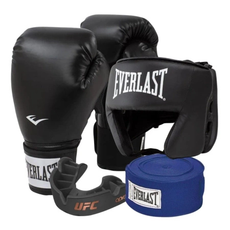 Zestaw bokserski Everlast Pro Style 2 czarne