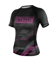 Octagon Rashguard damski PREMIUM Racer black