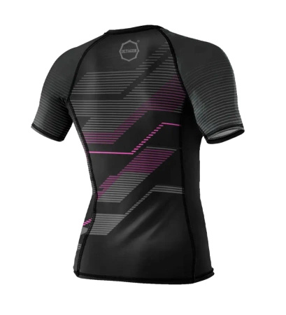 Octagon Rashguard damski PREMIUM Racer black