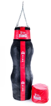 Ring worek manekin treningowy MMA 140x45 cm 30 kg