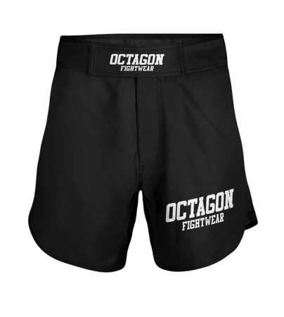 Octagon Szorty MMA Fight Wear black/white