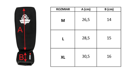 BUSHIDO Ochraniacze na piszczele SP-20v1 niebieskie