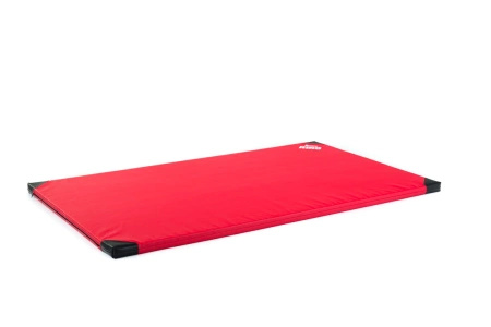 Ring Materac gimnastyczny 200 x 120 x 5 cm PVC T120 + antypoślizgowy czerwony