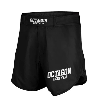 Octagon Szorty MMA Fight Wear black/white