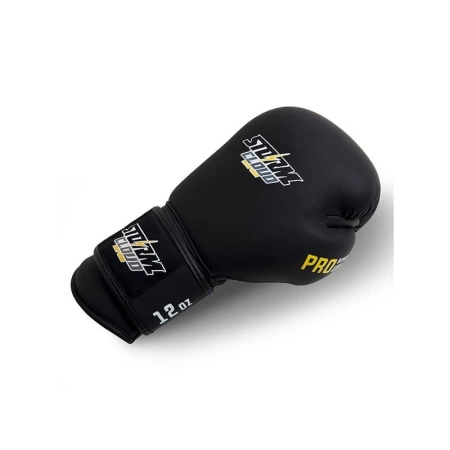 Zestaw Rękawice StormCloud Boxing Pro czarne + bandaże + szczęka