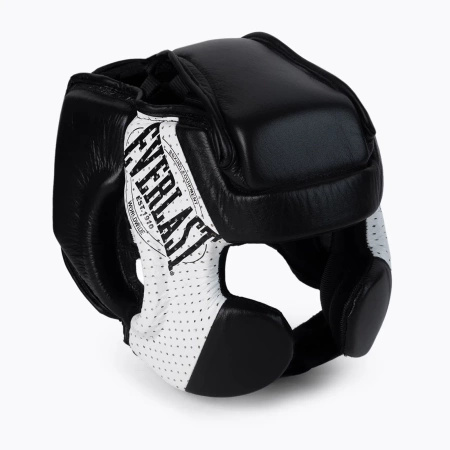 Everlast Kask bokserski skórzany 1910 Pro czarny