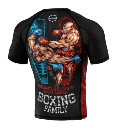 Octagon Rashguard PREMIUM Boxing Family