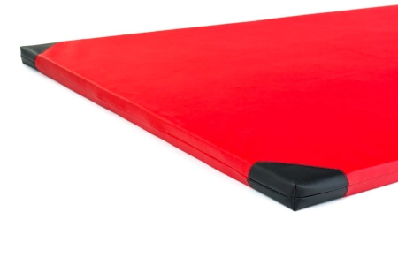 Ring Materac gimnastyczny 200 x 120 x 5 cm skaj R90 czerwony