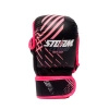 StormCloud Rękawice do MMA Lynx Sparingowe Czarno-Różowe 7oz