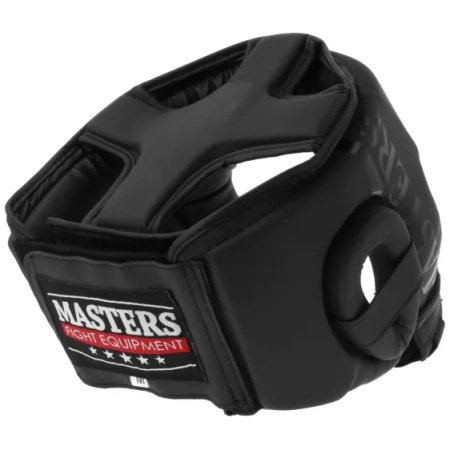 Masters Kask bokserski KTOP-PU-MATT czarny