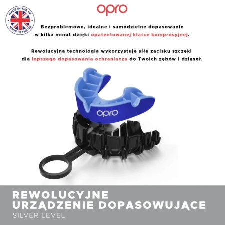 Opro Ochraniacz UFC Silver GEN2 Biały/Srebrny