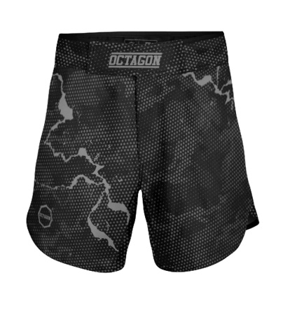 Octagon Szorty MMA Marble Camo grey