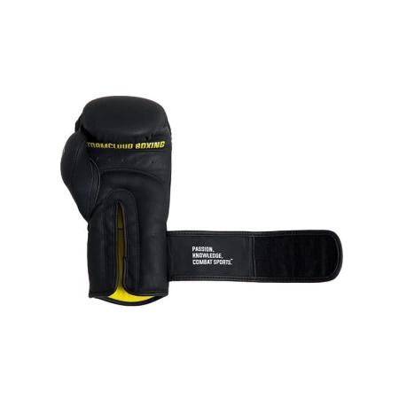 Zestaw Rękawice StormCloud Boxing Pro czarne + bandaże + szczęka