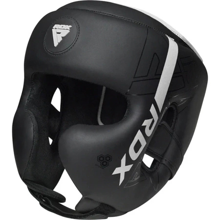 RDX Kask bokserski F6 czarno-biały