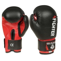 DBX Bushido Rękawice bokserskie dla dzieci 4Fighter Red