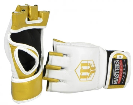 Masters Rękawice do MMA GF-WHITE
