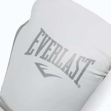 Everlast Rękawice bokserskie Powerlock 2 skórzane białe