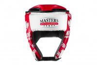 Masters Kask bokserski junior KTOP-PU-KM czerwony