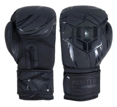 Zestaw Masters Rękawice RPU-BLACK  + bandaże + szczęka