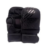StormCloud Rękawice do MMA Lynx Sparingowe Czarne 7oz