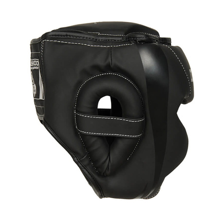 BUSHIDO Kask bokserski matowy "Black Master"