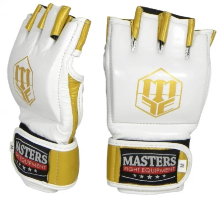Masters Rękawice do MMA GF-WHITE