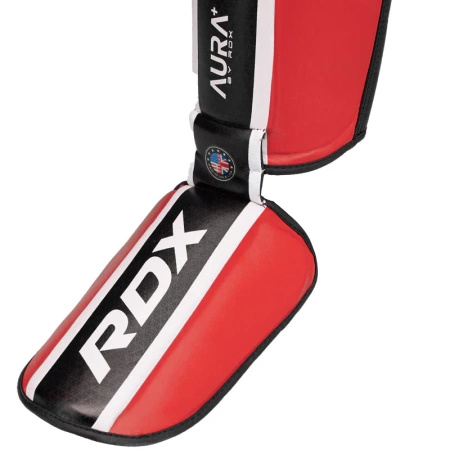 RDX Ochraniacze piszczeli Aura T-17 czerwone